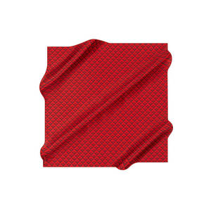 Bufanda de Seda Crepé Satinado con Estampado Digital de Diseño de Lujo, 90x90 - Product Image 1