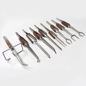 ชุดแหนบบัดกรีคุณภาพระดับพรีเมี่ยมมีด้ามจับไฟเบอร์ในรูปทรงต่างๆคุณสมบัติการล็อคแหนบเหล็กสำหรับขาย - Product Image 2