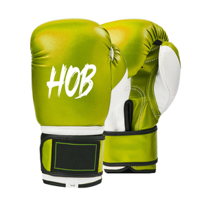 Fabricantes de guantes de boxeo de cuero Pu de alta resistencia ganadores personalizados guantes deportivos de perforación para entrenamiento Equipo de Boxeo - Product Image 3