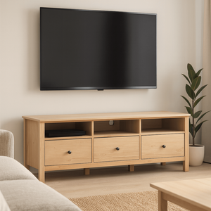 Modica 1.8m Scandinavian <b>Design</b> <b>TV</b> Stand Wooden and Metal <b>TV</b> Console for Living and Dining Room Furniture - Product Image 1