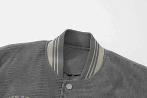 Chaqueta universitaria bordada personalizada para hombre Chaqueta con letras de lana de primera calidad OEM Etiqueta privada al por mayor para marcas Escuelas y equipos - Product Image 5