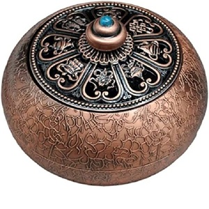 New Design Metal Indoor Fragrance Incense Holder Iron Incense Burner For Home Office Meditation <b>Yoga</b> Time Incense Holder - Product Image 3