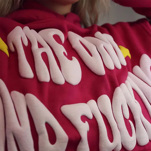 Custom Winter 100% Cotton Heavyweight Hoodie with Digital Printing & for 500 GSM - Product Image 3