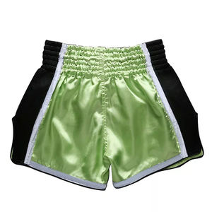 En diferentes contraste de color sólido Logotipo personalizado Imprimir Último estilo Mejor calidad Ropa para adultos Pantalones cortos Muay Thai - Product Image 2