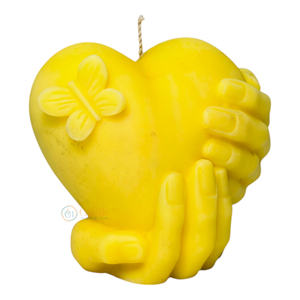 เทียนขี้ผึ้งถั่วเหลืองดีไซน์รูปหัวใจทรงผีเสื้อเทียนตกแต่งแปลกใหม่ไม่เหมือนใครสำหรับงานเทศกาลงานแต่งงานเทศกาลคริสต์มาสอีสเตอร์สำหรับบาร์บ้าน - Product Image 3