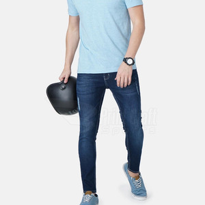 Pantalones Vaqueros de Hombre con Estampado Recto y Transpirable, Estilo Casual y Deportivo, Pantalones Vaqueros de Hombre en Oferta - Product Image 5
