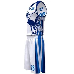 Vêtements de basket-ball personnalisés OEM pour hommes, uniformes sportifs doux et respirants, ensembles grande taille, vente en gros - Product Image 2