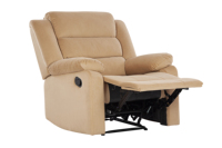 Fauteuil inclinable à bascule moderne et confortable, rembourré en mousse, avec structure métallique, pour salon, salle à manger, hôtel, maison, bureau à domicile, villa
