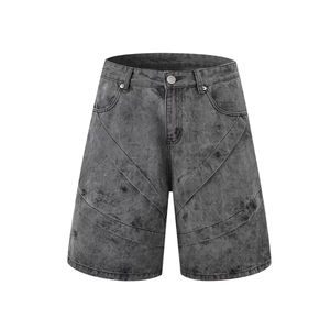 Factory Customized Men's Loose Fit <b>Jeans</b> <b>Shorts</b> Casual Summer Breathable Modern Design Denim <b>Shorts</b> for Men - Product Image 1