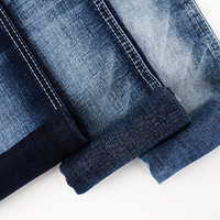 Vente en gros de stock tissé de qualité supérieure personnalisé tissu denim confortable bon prix jeans teints fabrication de chaussures Pakistan