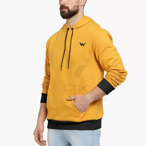 Meilleure vente Logo personnalisé hommes sweats Streetwear séchage rapide confortable hommes sweats vêtements sweat-shirt hommes - Product Image 1