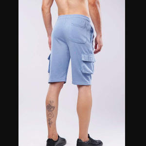 Pantalones Cortos Casuales de Verano para Hombre de Alta Calidad, 100% Algodón, Logotipo Frontal, Cintura Elástica, Transpirables - Product Image 3