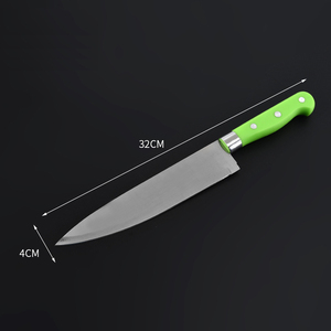 Venta al por mayor personalizado de calidad superior OEM ODM barato de acero inoxidable de cocina cuchillo de Chef para cortar carne, frutas y verduras - Product Image 4