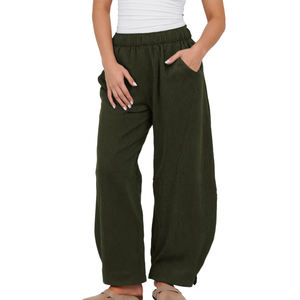 Pantalones Deportivos Holgados con Logotipo Personalizado para Mujer, Diseño Nuevo 2026, Pantalones Deportivos Holgados Casuales para Mujer - Product Image 1