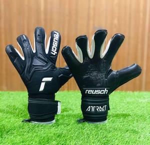 Guantes de portero de cuero PU de alta calidad con revés para uso en exteriores - Product Image 1