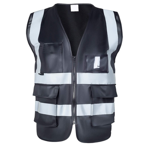 เสื้อกั๊กนิรภัยไฟแอลอีดีสะท้อนแสงแอนซี่คลาส1กันน้ำมีหลายขนาด OEM/ODM สำหรับชุดทำงานออกแบบโลโก้ได้ตามที่ต้องการ - Product Image 1