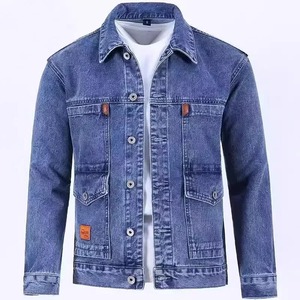 Top Qualité Denim Hommes Vestes Personnaliser 100% Coton Biologique Veste En Gros Pour Hommes Élégant Lavé Jeans Homme Vestes - Product Image 1