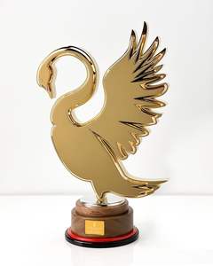 Elegant gold cup <b>trophy</b> on a marble base, perfect for recognition, available at wholesale prices, and ideal for any ceremony. - Product Image 2