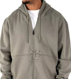 Boxy Streetwear 100% algodón 400Gsm Sudadera con capucha de gran tamaño para hombres sudaderas con capucha casuales personalizables para invierno - Product Image 6