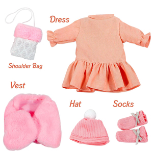 2025 mùa hè cô gái 'thêu Dresses với bong bóng tay áo vải Vải Búp Bê Neck-Rắn mô hình quần áo trẻ em - Product Image 2