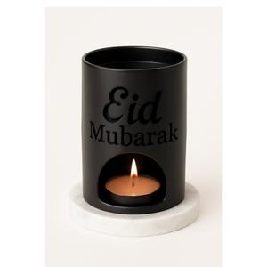 Soporte de luz de té con Base de mármol rojo vibrante para decoraciones Eid Ramadan decoración festiva para el hogar con uso aromático para primavera y verano - Product Image 2