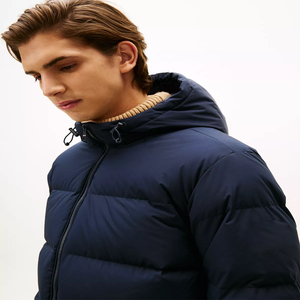 Chaqueta Acolchada para Hombre, Ligera, con Capucha, Abrigo Acolchado, Cálido, para Invierno, para Exteriores, con Logotipo Personalizado, Informal, Grueso, con Cuello Alto, OEM - Product Image 5