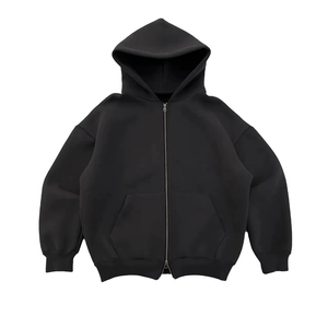 Sweats à capuche personnalisables, sweats à capuche unisexes, survêtement personnalisé, sweats à capuche délavés à l'acide, sweats à capuche surdimensionnés à fermeture éclair, fabricant Process Impex - Product Image 1