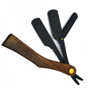 Navaja de Afeitar Recta para Barbería con Cuchilla Reemplazable - Product Image 4