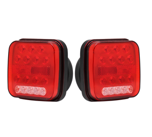 <span class=keywords><strong>Feux</strong></span> <span class=keywords><strong>arrière</strong></span> LED <span class=keywords><strong>sans</strong></span> <span class=keywords><strong>fil</strong></span> magnétiques 12V-24V avec fonctions de freinage, de clignotement et de marche <span class=keywords><strong>arrière</strong></span>, faciles à installer, pour situations d'urgence sur <span class=keywords><strong>remorque</strong></span> - Product Image 1