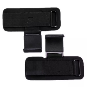 GAF logotipo personalizado Deadlift Powerlifting ganchos de levantamiento de pesas gimnasio entrenamiento correas de muñeca de alta resistencia ganchos de levantamiento de pesas - Product Image 1