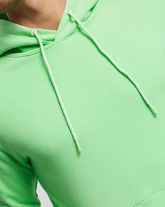 Pull personnalisé de grande taille Sweat à capuche à manches longues pour hommes avec tissu lavable avec logo imprimé en 3D à vendre - Product Image 4