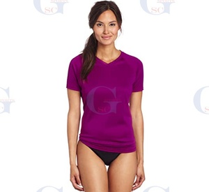 Protector de compresión de capa base para mujer, alta calidad, con impresión personalizada y material, precio al por mayor - Product Image 6