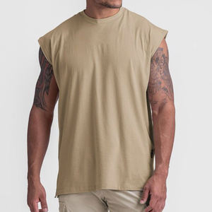 Camiseta sin Mangas Personalizada para Hombre, Camiseta Deportiva de Color Sólido para Gimnasio, Culturismo y Entrenamiento - Product Image 4