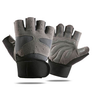 Excelente agarre Guantes ligeros de gimnasio y ciclismo para ejercicio Guantes de levantamiento de pesas - Product Image 1