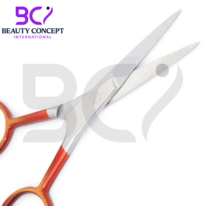 Ciseaux à sourcils de couleur rouge 4 pouces bonne vente qualité supérieure dernier produit pédicure ongle ciseaux à cuticules en acier inoxydable - Product Image 5