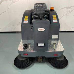 Balayeuse de sol électrique de haute qualité, balayeuse de voirie industrielle, largeur de balayage de 1450 mm, alimentée par batterie - Product Image 2