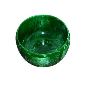 Round Hand-Carved Resin Fruit Bowl Eco-Friendly Customized Color <b>Party</b> Serving Tray for Fruits Vegetables and Other <b>Foods</b> - Product Image 3