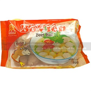 Boulettes de boeuf congelées 500g de boeuf à 95% prêtes à cuire emballées sous vide - Product Image 1