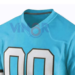 Camiseta de Fútbol Americano para Hombre, Totalmente Personalizable, de Manga Corta, Ligera, Transpirable y Ajustable - Product Image 3