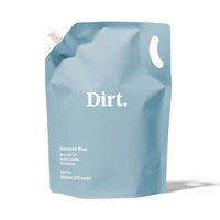 500ml & 1000ml Capuchon en aluminium écologique Sac en papier kraft Pochette de recharge étanche Bec pour parfum Soins de la peau Pochette recyclable