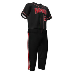 Maillot de baseball personnalisé pour homme adulte, 100 % polyester, tissu respirant et à séchage rapide de 300 g avec impression de nom, produit OEM - Product Image 5