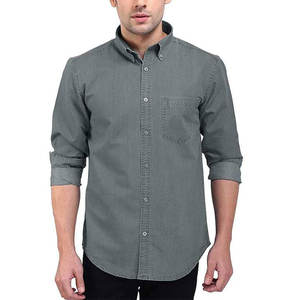 Vente directe d'usine, prix bas, chemise en jean pour hommes, best-seller, nouveau design, chemise en jean en vente en ligne - Product Image 1