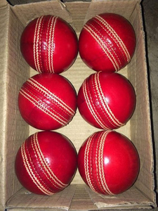 Pelota de cricket de color personalizada de la mejor calidad, diseño de cuero Premium con logotipo, pelota dura para una experiencia deportiva Premium - Product Image 4
