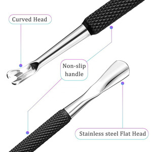 Cuticle Pusher and Spoon Nail Cleaner Hot Sale Nail Art Wood Stick Cuticle Pusher <b>Remover</b> Cuticle Pusher <b>Remover</b> Pedicure - Product Image 6