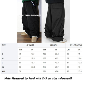 High Street Factory Supply Outdoor Imperméable Coupe-Vent Professionnel Pantalon de ski de haute qualité Hommes pour l'hiver Pantalon baggy Jambe large - Product Image 6