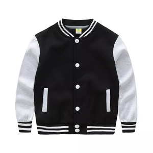 OEM personnalisé de haute qualité chenille broderie cuir manches baseball bomber letterman varsity jacket pour hommes - Product Image 4