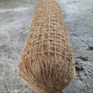 Coir <b>Log</b> <b>Roll</b> from india Natural Fiber Solution For Soil Stabilization And Environmentally Conscious Projects - Product Image 1