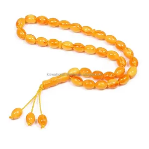 Cuentas multicolores de resina moderna, cuentas de alabanza musulmana, cuentas de alabanza islámica musulmana, pulsera de perlas de imitación 33, estilo superior - Product Image 2