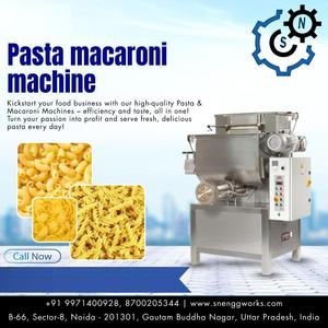 Máquina Extrusora de Pasta y Vegetales Eléctrica Comercial de Acero Inoxidable Duradera para Penne Rigatoni y Otras Pastas Tubulares - Product Image 5