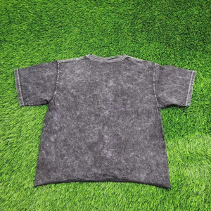 ผู้ผลิตเสื้อยืดโอเวอร์ไซส์ลายตัวอักษรผ้าฝ้าย 100% แบบย้อมสีเอซิด คุณภาพดี เป็นมิตรกับสิ่งแวดล้อม รับผลิตจำนวนมากและออกแบบตามสั่ง - Product Image 2